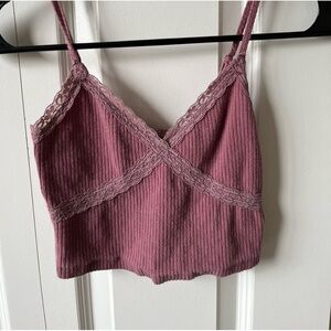 Purpleish cami top
